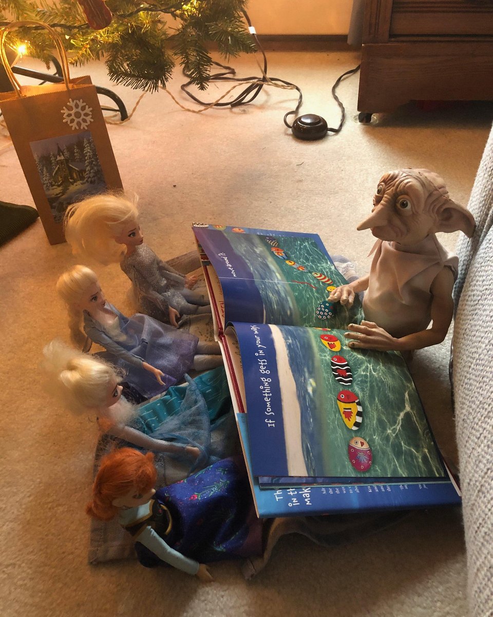 StJames17325's tweet image. Dobby says at Pastor Mike&apos;s, he&apos;s the only elf. And he may not be on a shelf! 

#HolidayFunAtHome #StJamesGettysburg #ELCA