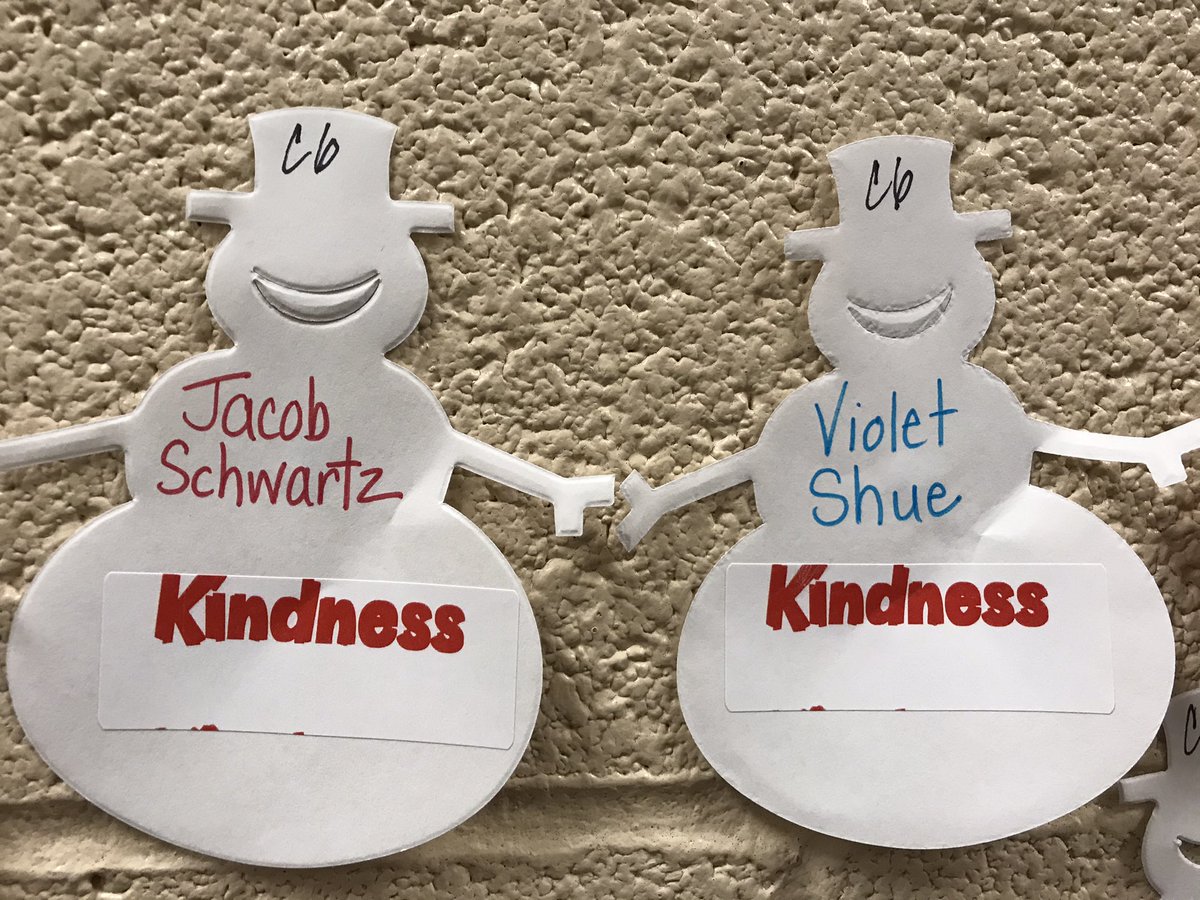 HooversClass's tweet photo. December is Kindness month at Wallace! These students have been recognized for being kind!!! How have you show kindness lately? #wyproud https://t.co/y6DatsJc6x