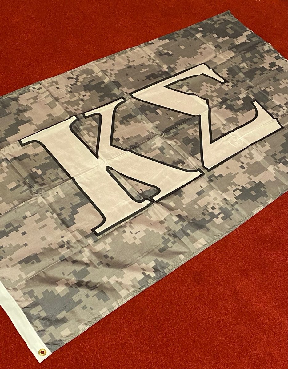TWO GIVEAWAYS!
1. Follow us, Like &amp; RT this. Most combined likes and retweets on your RT wins! 
2. Chapters: Grow your Twitter #ONE points by 50 today to win a ΚΣ camo flag 🇺🇸
Shop KappaSigmaStore.com 18.69% discount use code 1869 at checkout. 
#ONE #25DaysKSgiveaways