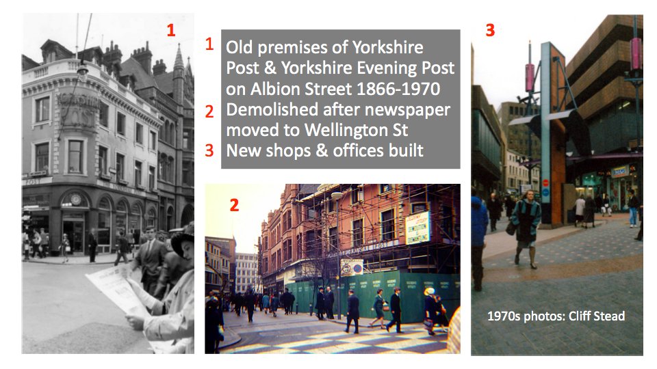 Yorkshire Post was produced from the heart of the town. 13 miscellaneous buildings on a constrained site ripe for large-scale redevelopment meant a decision to move to purpose-built premises on the west side of town. 2/7