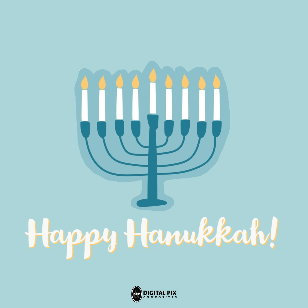 Happy Hanukkah! Digital Pix is wishing everyone a safe and happy celebration!
