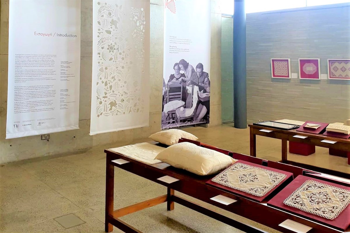 The Pierides Museum & Bank of Cyprus Cultural Foundation presents the legend of Digenis Akritas in cooperation with the @ItayinCyprus by Iosif Hadjikyriakos1/2 #PieridesMuseum #ItalyInCyprus #lace