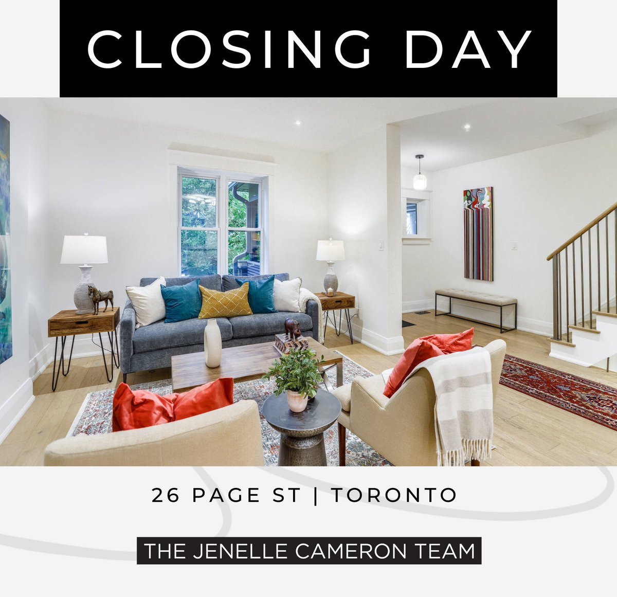 Jenelle_Cameron's tweet photo. 🎉 It's #CLOSINGDAY 🎉 #Congratulations to our #clients on the #closing of this absolutely stunning home in #PalmerstonLittleItaly !! 🎉 🥂 

🏡 #JenelleCameronTeam

#ClosingDay #JustBought #justsold #purchase #toronto #realestate #torontolisting #torontohomes #torontobuyers https://t.co/BT89PRCBPg