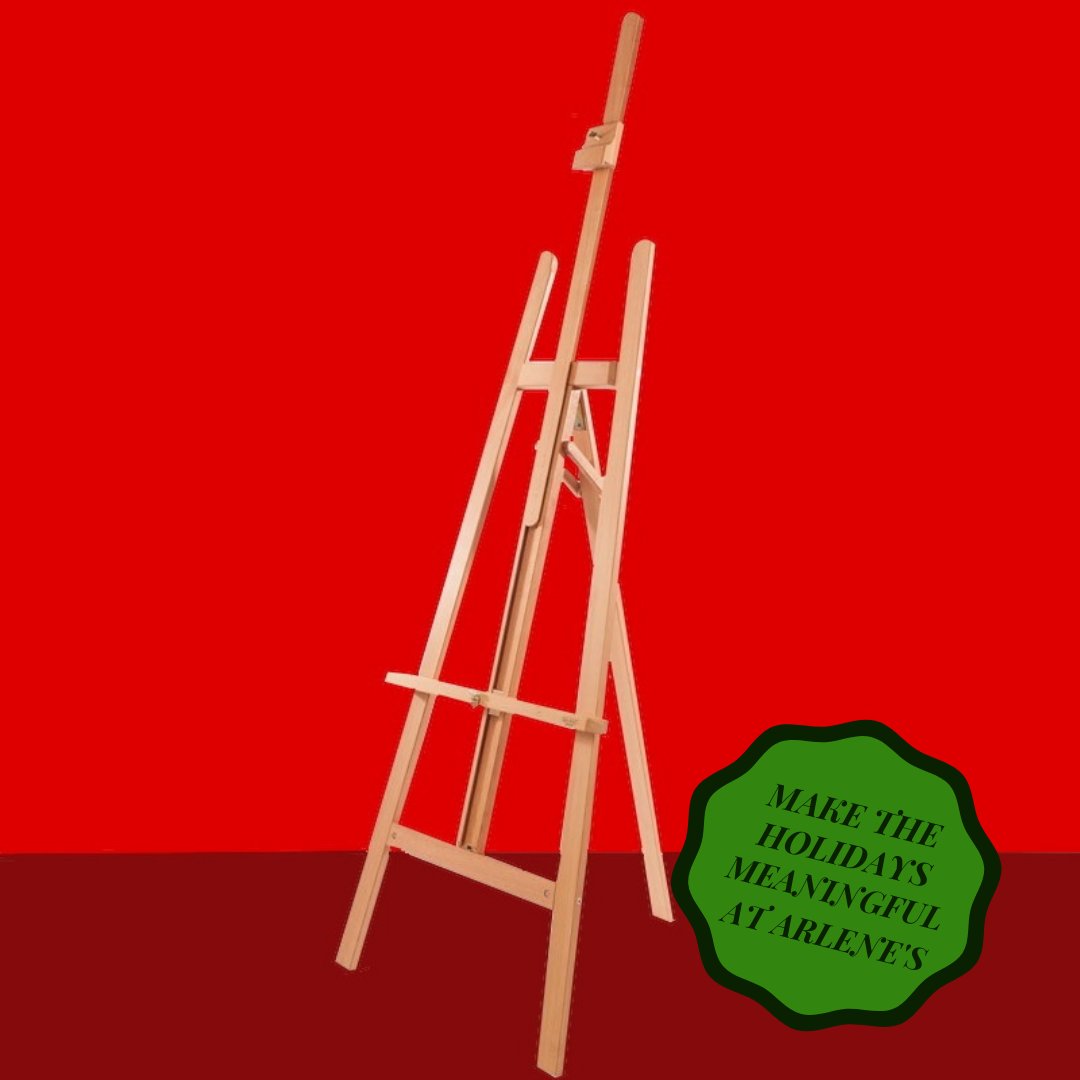 ArlenesArtist's tweet photo. The #MABEF Lyre Value Easel is a three-legged easel made of high-quality oiled beech wood and makes a great holiday gift. Make your #Holidays meaningful at Arlene's.
#arlenesartistmaterials #holidaygifts #holidayshopping #mabef #holidays2020 #MakeItMeaningful https://t.co/jOxN2QcW84