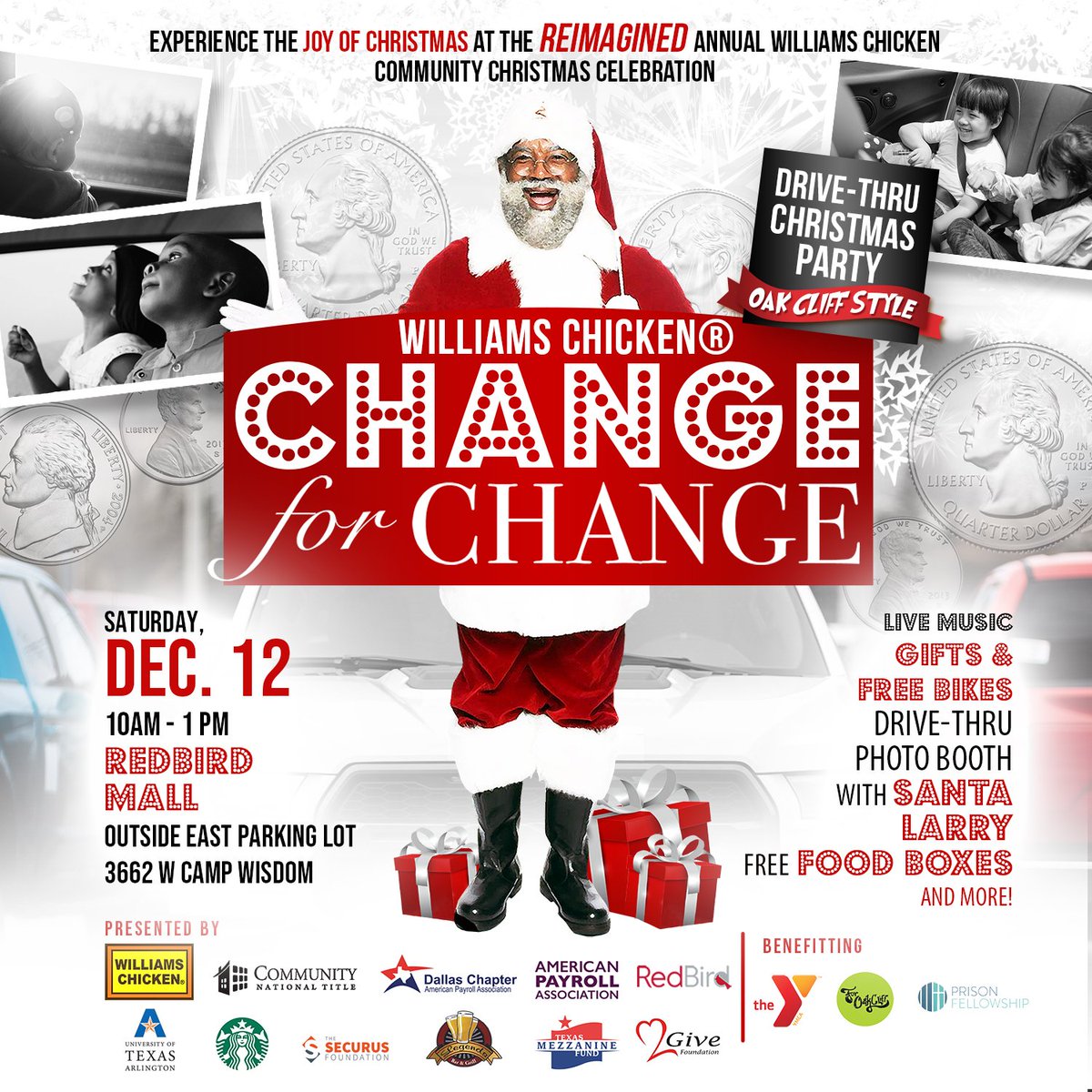 SantaLarry3's tweet photo. This Saturday l am making my Annual Appearance as Santa Larry at the Redbird Mall Dallas, Tx
Stop by for a photo opportunity.
Love,
Santa Larry
#iamup #Christmas2020 #WFAA, #SANTAFORALL, #Christmas #NBCNews #NBC5, #CBS11, #DFW, #Atlanta #ATL #HappiestSeason #santalarry https://t.co/KEQqTAgl8U
