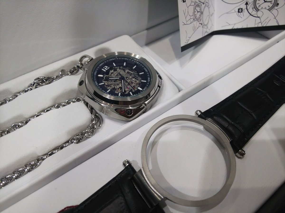 時計倉庫tokia のしたっぱ 腕時計と懐中時計のハイブリッド レイクタウン Salvatoremarra プレゼント 腕時計 懐中時計 クリスマス
