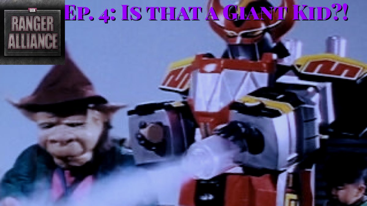 RangerAllianc3's tweet photo. Ep. 4: Is that a Giant Kid?! 
Joe &amp; Clay discuss the wackiness that comes out of episodes 6-9 of Mighty Morphin Power Rangers, and why it’s always important to take a closer look at these episodes. 

https://t.co/WALW9Tsz4N https://t.co/VcUjg59oFp