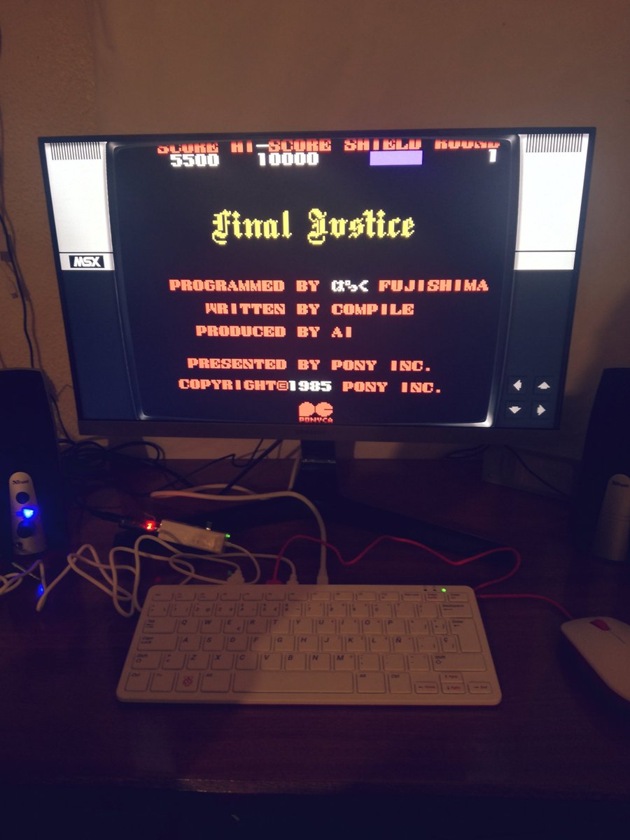 MrRamsesSegundo's tweet image. Hanging out!
#20s #Emulation #RaspberryPiFoundation #RaspberryPi400
#80s #Retrogaming #Microsoft #MSX #Shmup #FinalJustice