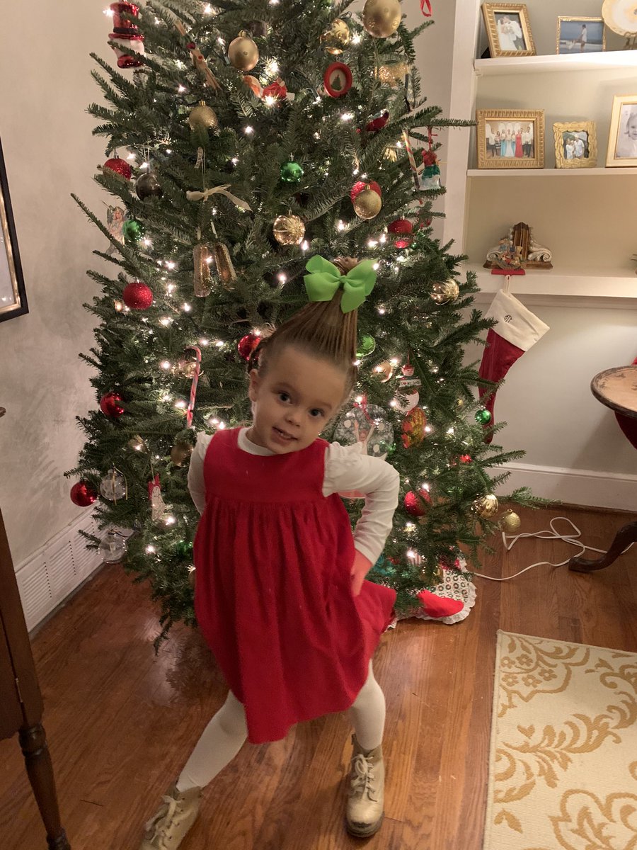 KeTribble's tweet photo. 2020 can’t steal the holiday spirit from this one. #Grinchday @Midway_Mustangs https://t.co/bc8sCgTfGJ