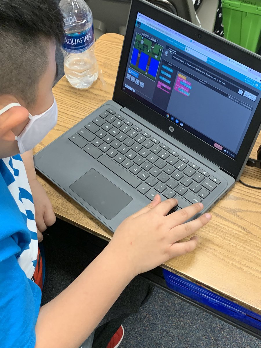 MsHolcek's tweet image. I love all the activities offered from @codeorg! They have Barbie, Minecraft, Star Wars, and more. The kids loved the free exploration time they had today. Many told me they are also doing the activities at home! #HourofCode2020 #ElolfProducesExcellence