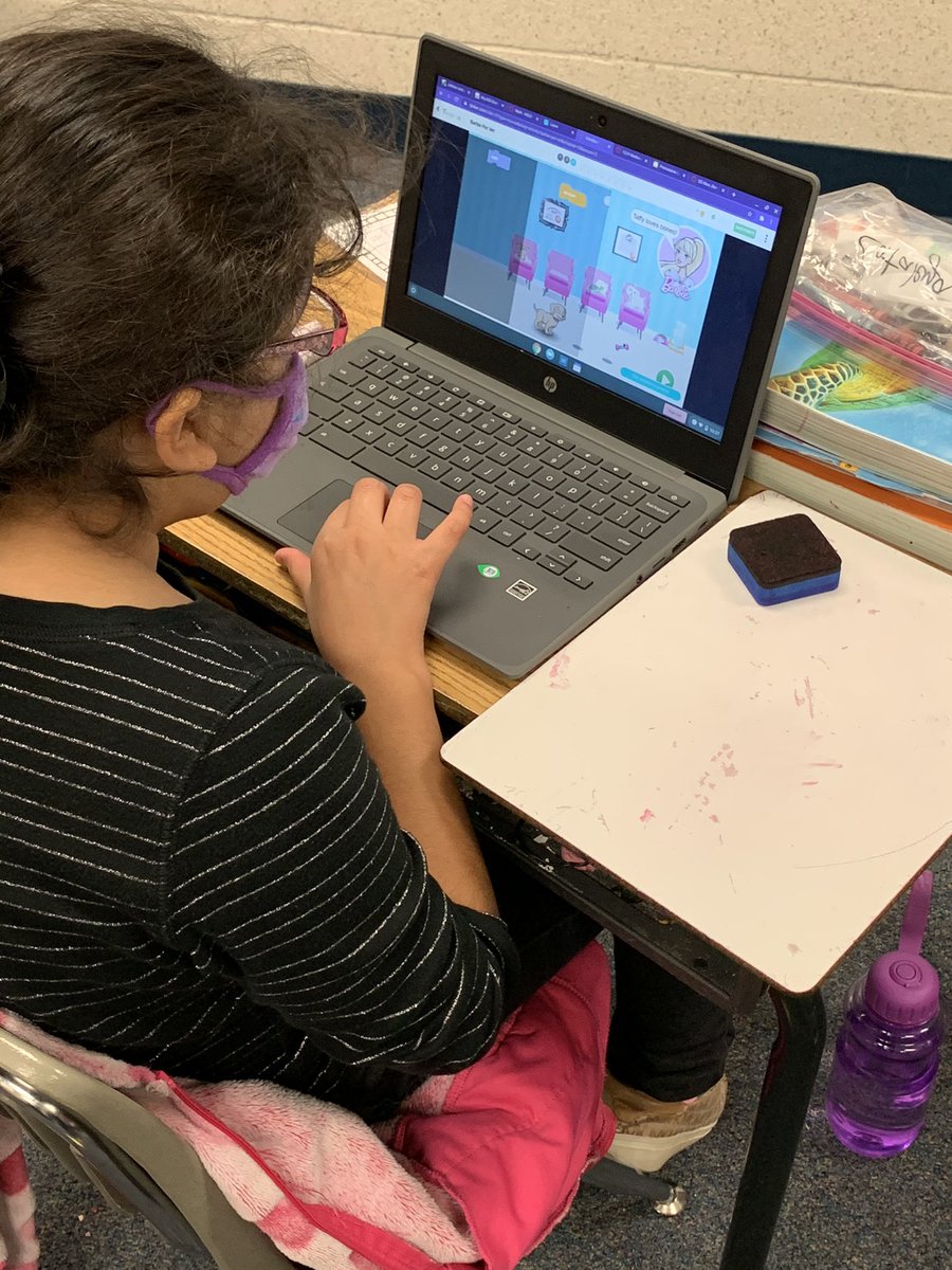 MsHolcek's tweet image. I love all the activities offered from @codeorg! They have Barbie, Minecraft, Star Wars, and more. The kids loved the free exploration time they had today. Many told me they are also doing the activities at home! #HourofCode2020 #ElolfProducesExcellence