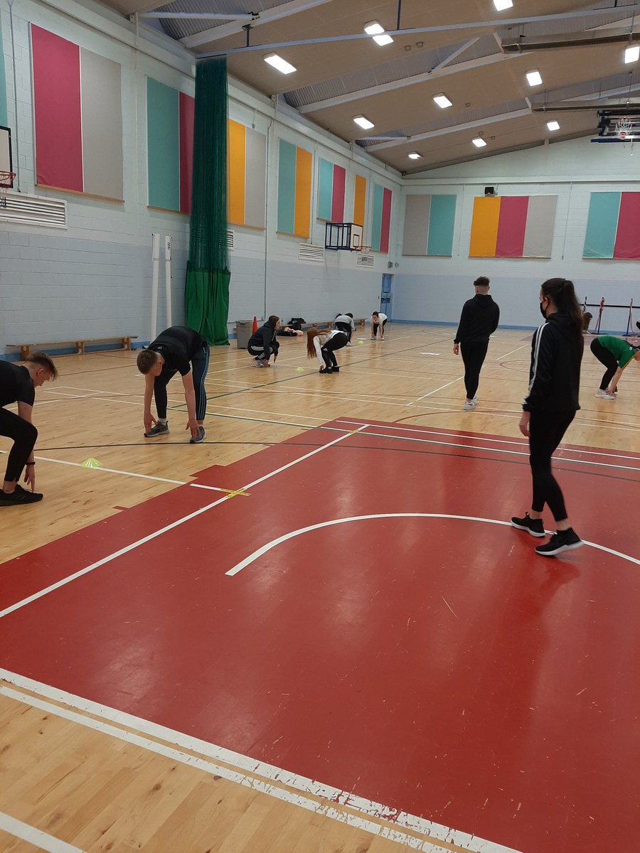 ccbspe's tweet photo. A massive thanks to our guest visitors from IT Sligo who put our TY students through their paces today! Students took part in fun active challenges while working on a variety of health related fitness components #ITSligo #Sport #TY #PE https://t.co/COywGfzphG
