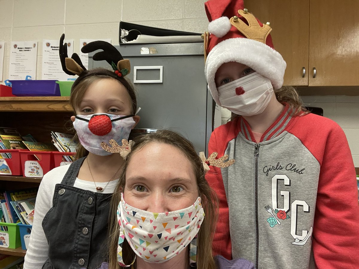 I’m loving my little Christmas crew.  Today we were Santa’s reindeer.  #10daysofchristmas #bctigers #bpsne #sunshinesquad