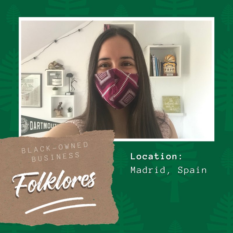 DartmouthWBB's tweet photo. This week we are traveling the globe to feature international Black-owned businesses 🌏
📍Folklores in Madrid, Spain 🇪🇸
📍The Koorie Circle based out of Australia🇦🇺
📍Tandy in Newcastle, Australia🇦🇺
#MindOnChange #IvyPromise https://t.co/JtKYKsIdaS