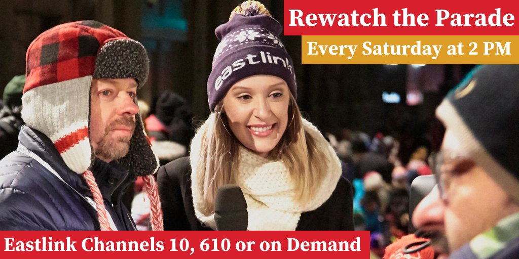 You can rewatch the Best of Chronicle Herald Holiday Parade of Lights presented by <a href="/Eastlink/">Eastlink</a> on channels 10, 610 or Eastlink on Demand every Saturday at 2 pm leading up to December 25!

Don’t forget to donate to @feednovascotia
👉bit.ly/3lRQkGM