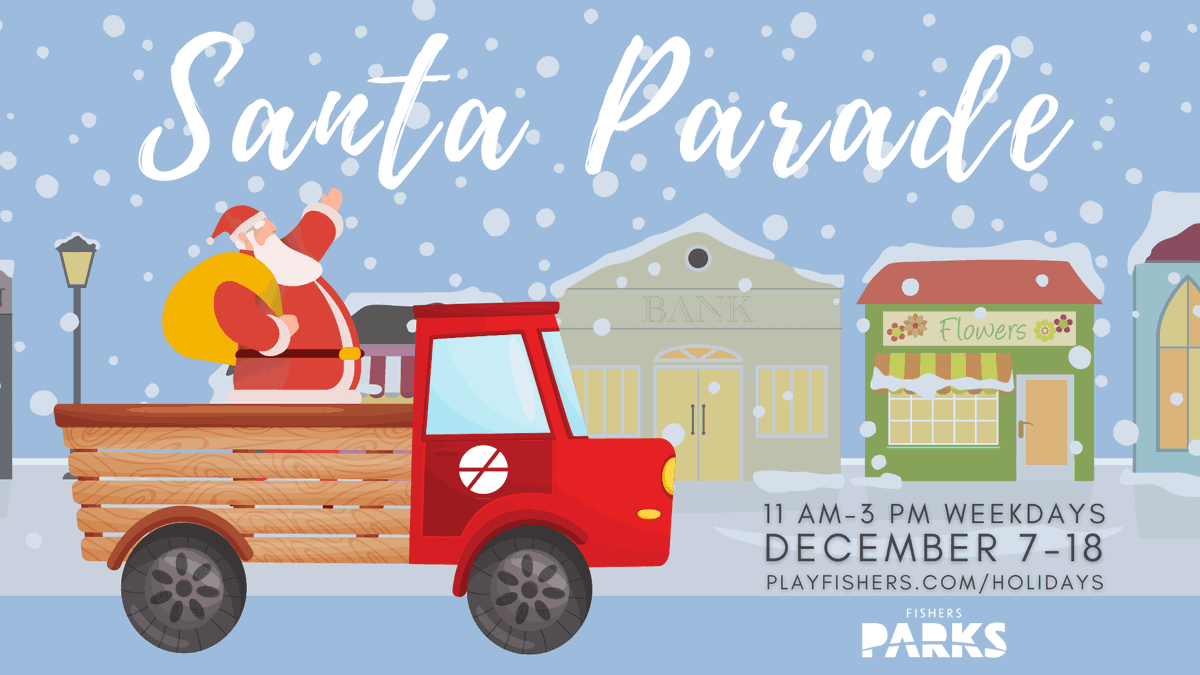 Saxonyindiana's tweet image. Santa's coming to Saxony on Friday! Santa is touring Fishers neighborhoods with the help of @FishersPoliceDept and @FishersFireDept. Follow Santa’s journey on Live Santa Tracker daily 11am-3pm! buff.ly/2Ka0ep1 #FishersParks #FishersPolice #FishersFire  #Santa #FunAtSaxony