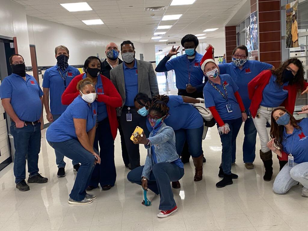 We’re not The Griswalds, we’re Manvel CTE! #12DaysOfChristmas #FamilyPhoto #FUNctionalFamily <a href="/ManvelHS/">Manvel High School</a> <a href="/AISDCTE/">Alvin ISD CTE Department</a>