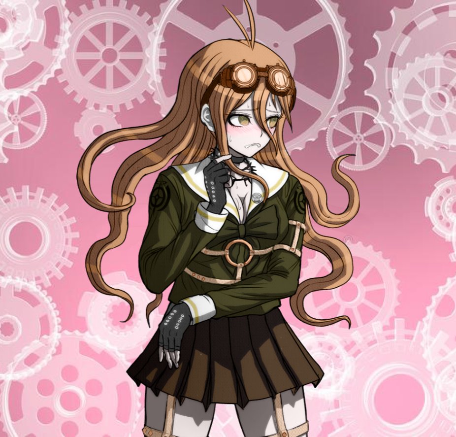 teamAkamatsu's tweet photo. "Why do people say I look like Miu... I'm clearly Chihiro! We look nothing alike..." https://t.co/sq1BxDTCbE