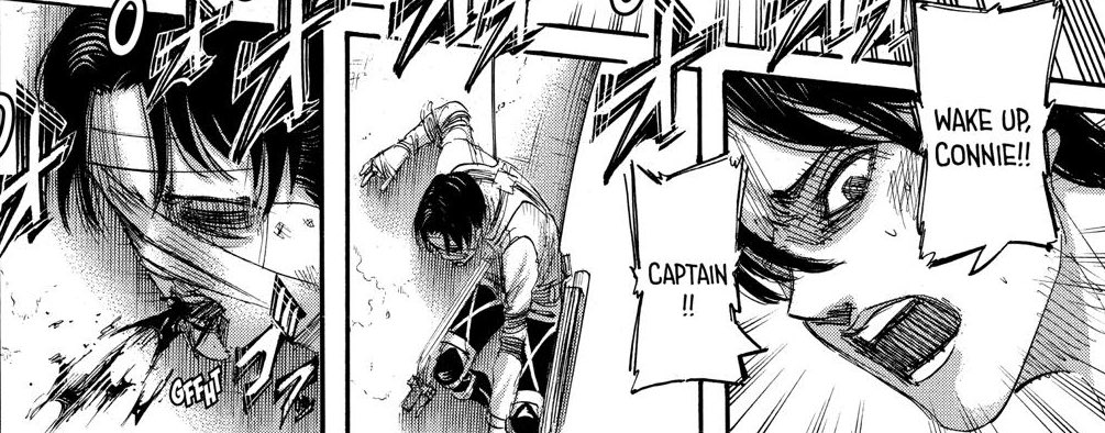 I think Levi is out of commission at this point and this chapter showed how he hasn’t fully recovered from the explosion. I think it’s likely that he’ll have to give up on killing Zeke, the thing he’s been a slave to for years and he’ll prioritise the survival of humanity again