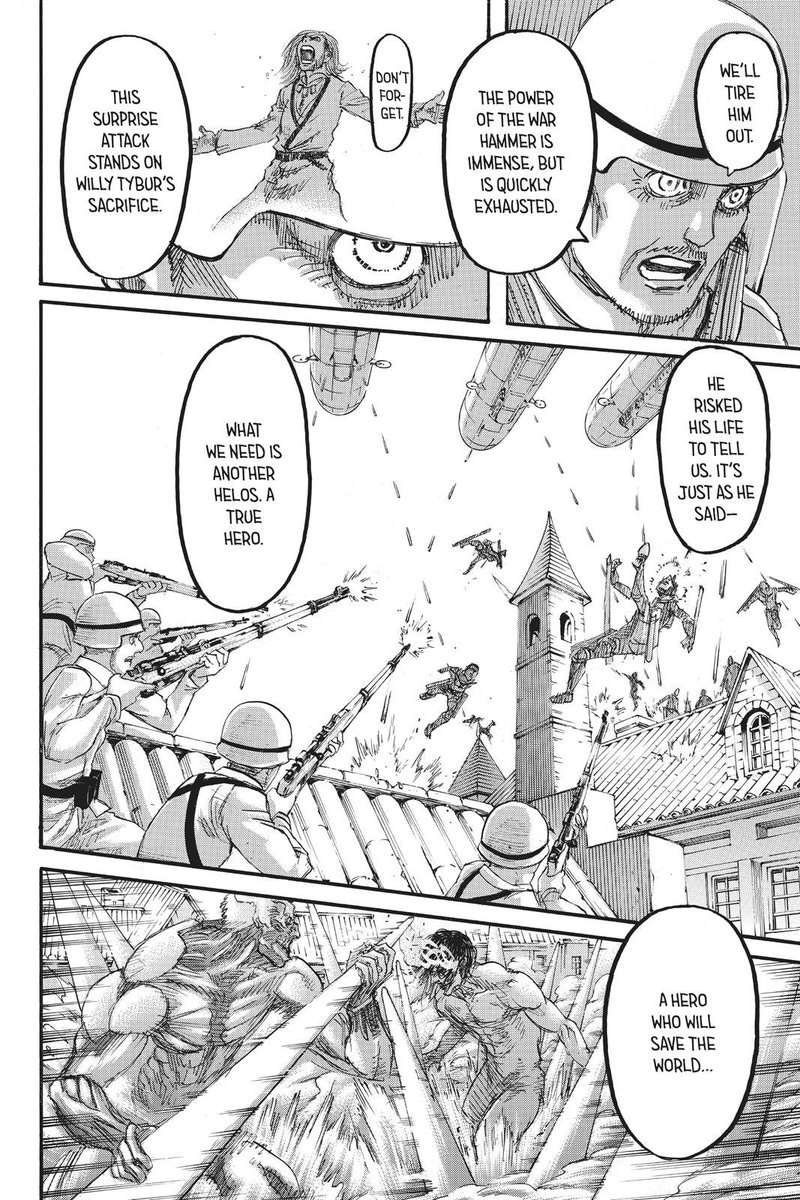 This chapter we saw that Ymir can create Titan shifters from the past, whether or not it’s ONLY Titan shifters from the past, is a different question though. However, I do think it’s possible that Ymir creates an Attack Titan that Reiner has to fight