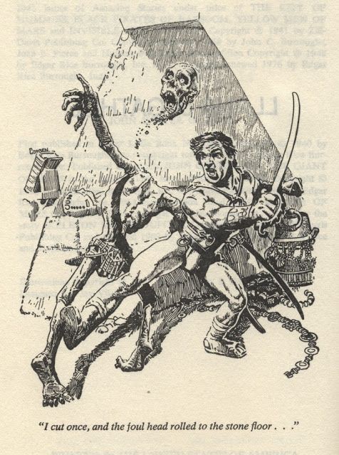 his illustrations for John carter