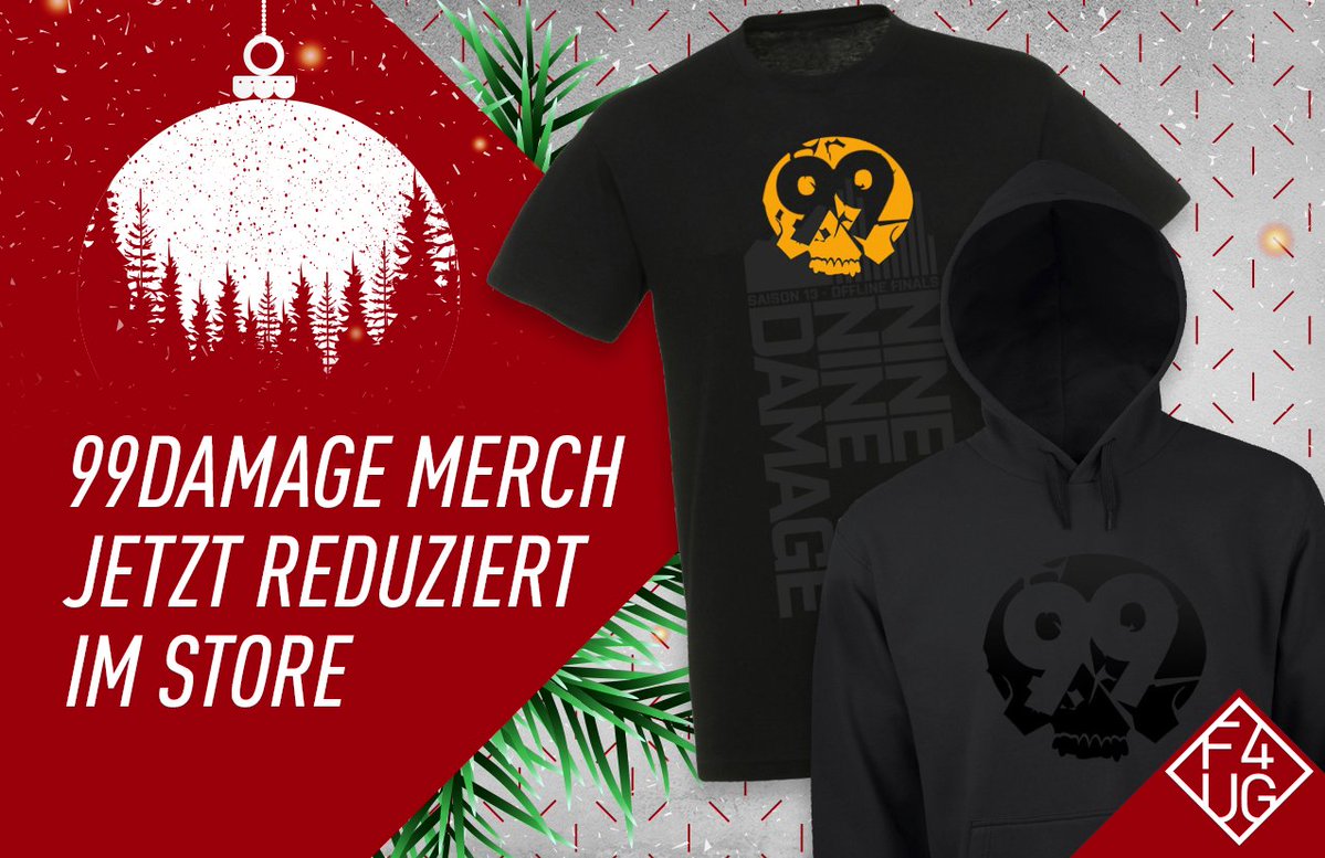 Zum heutigen Finale der #99Liga Season 16 findet ihr unter anderem das Season 13 T-Shirt wieder bei uns im Store. Das Finale seht ihr live auf dem <a href="/99DAMAGEde/">99Damage</a> Twitch Kanal.
➡️ bit.ly/34i7iaz