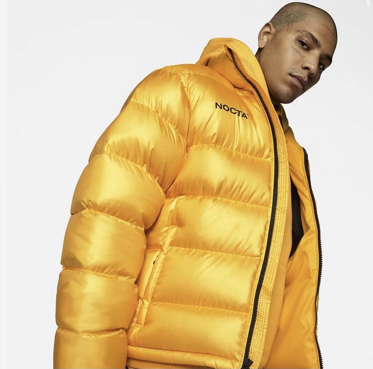 ovoupdate_'s tweet photo. NOCTA DROP 12.18.2020 Available on SNKRS 🔥

~ Jacket: $400 USD
~ Hoodie: $120 USD https://t.co/AeOxYV2PDp
