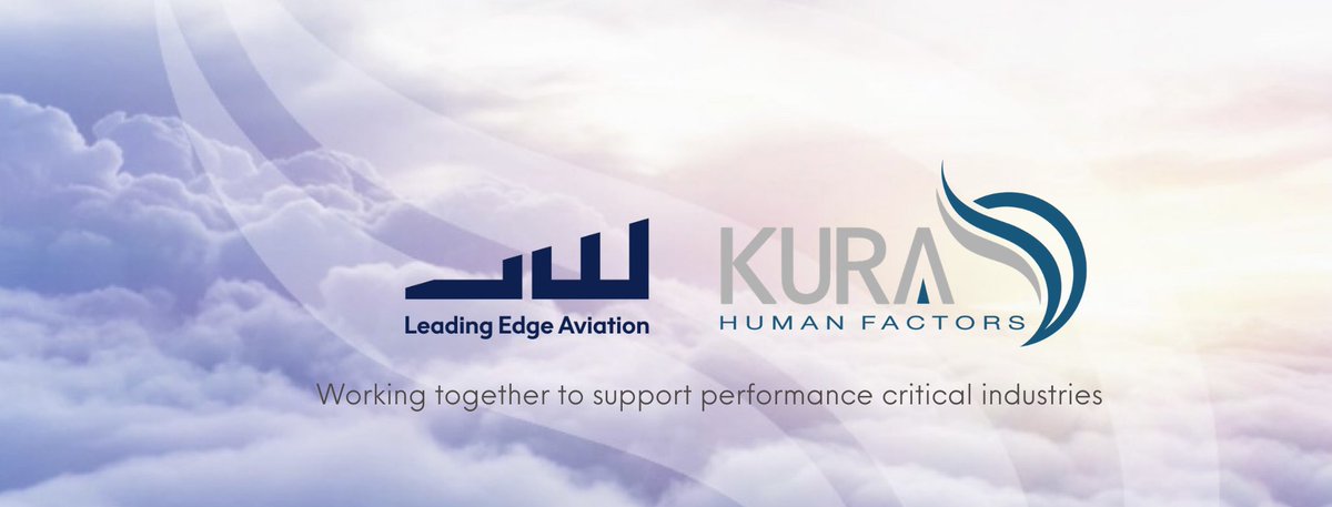 We are delighted to officially announce our affiliation with <a href="/BeLeadingEdge/">Leading Edge Aviation</a>

Our shared passion for aviation means that all our training solutions including MAPS, MHFA and CRMT are run in their state of the art facilities in Oxford.

kurahumanfactors.com

#WorkingTogether