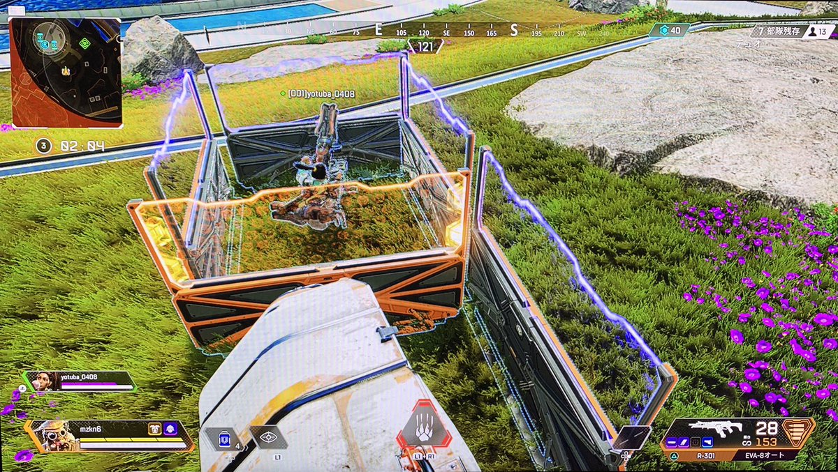 もず じぶ君ランパートがマイクラしてたのとカービンガン見してるのと本物のマイクラで4時間ほど海底神殿ほりつづけたやつ