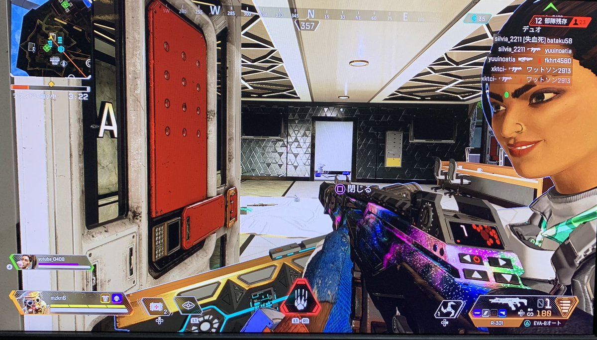 もず じぶ君ランパートがマイクラしてたのとカービンガン見してるのと本物のマイクラで4時間ほど海底神殿ほりつづけたやつ