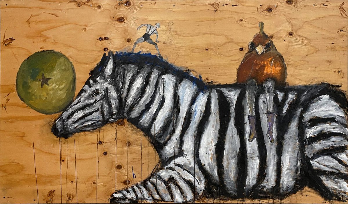 when people describe their work as "They make statements that stop people and start conversations." the work invariably looks like a rough draft or half assed....is that hunter biden?