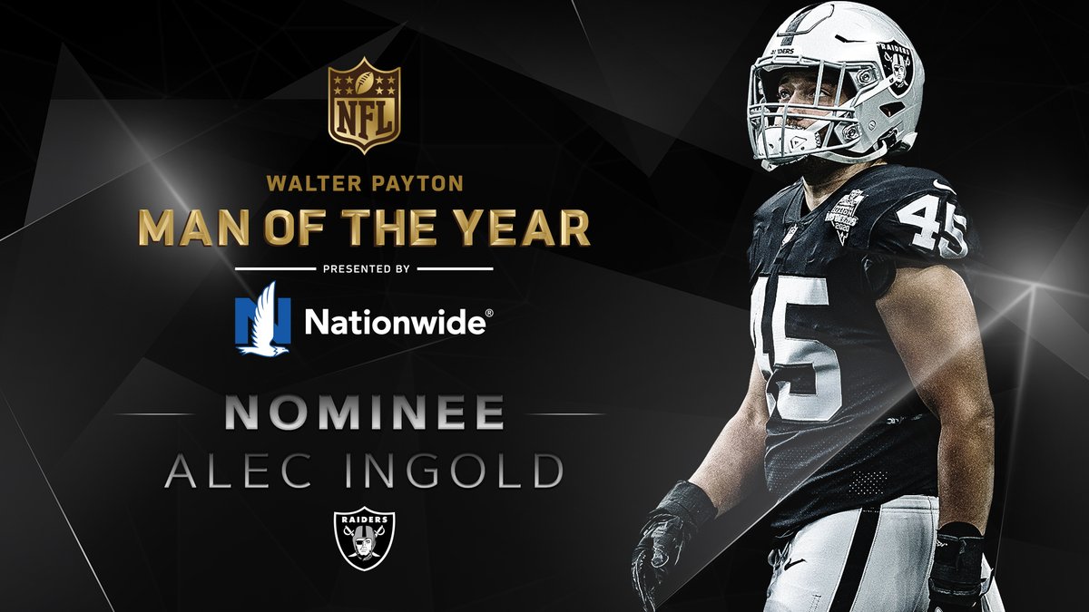 1 RT = 1 Vote 🗳️

Help our Walter Payton Man Of The Year nominee <a href="/AI_XLV/">Alec Ingold</a> win $25k for the charity of his choice » bit.ly/3gxvqe7

#WPMOYChallenge x Alec Ingold