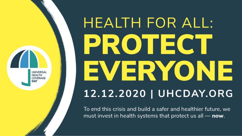 As we look ahead to #UHCDay, make no mistake: we can’t #ProtectEveryone without comprehensive #SRHR for all. We must recognize the centrality of SRHR in people’s lives and well-being, and commit to integrating services into #UHC that meet everyone’s needs! gu.tt/AccelerateProg…