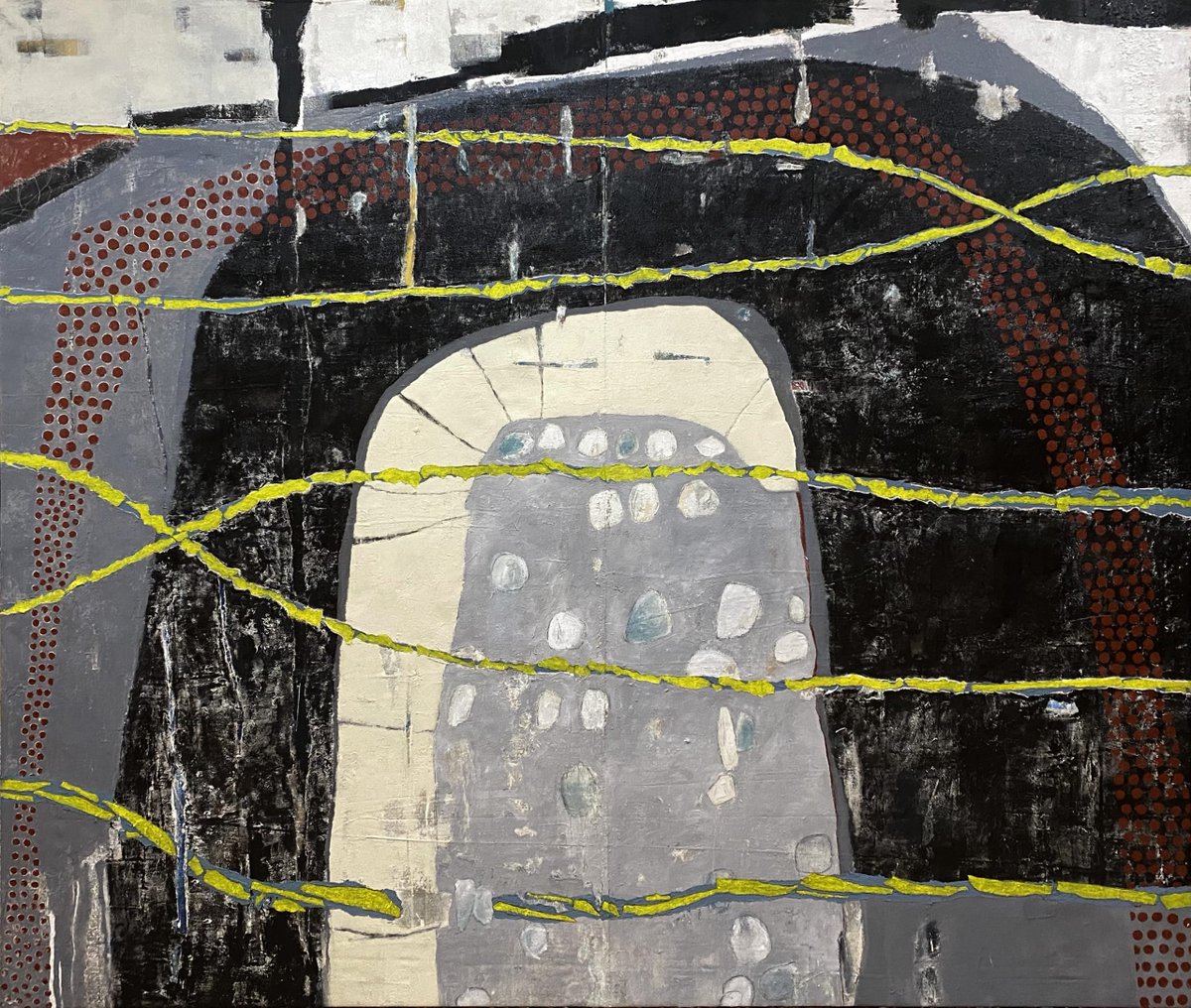 when people describe their work as "They make statements that stop people and start conversations." the work invariably looks like a rough draft or half assed....is that hunter biden?