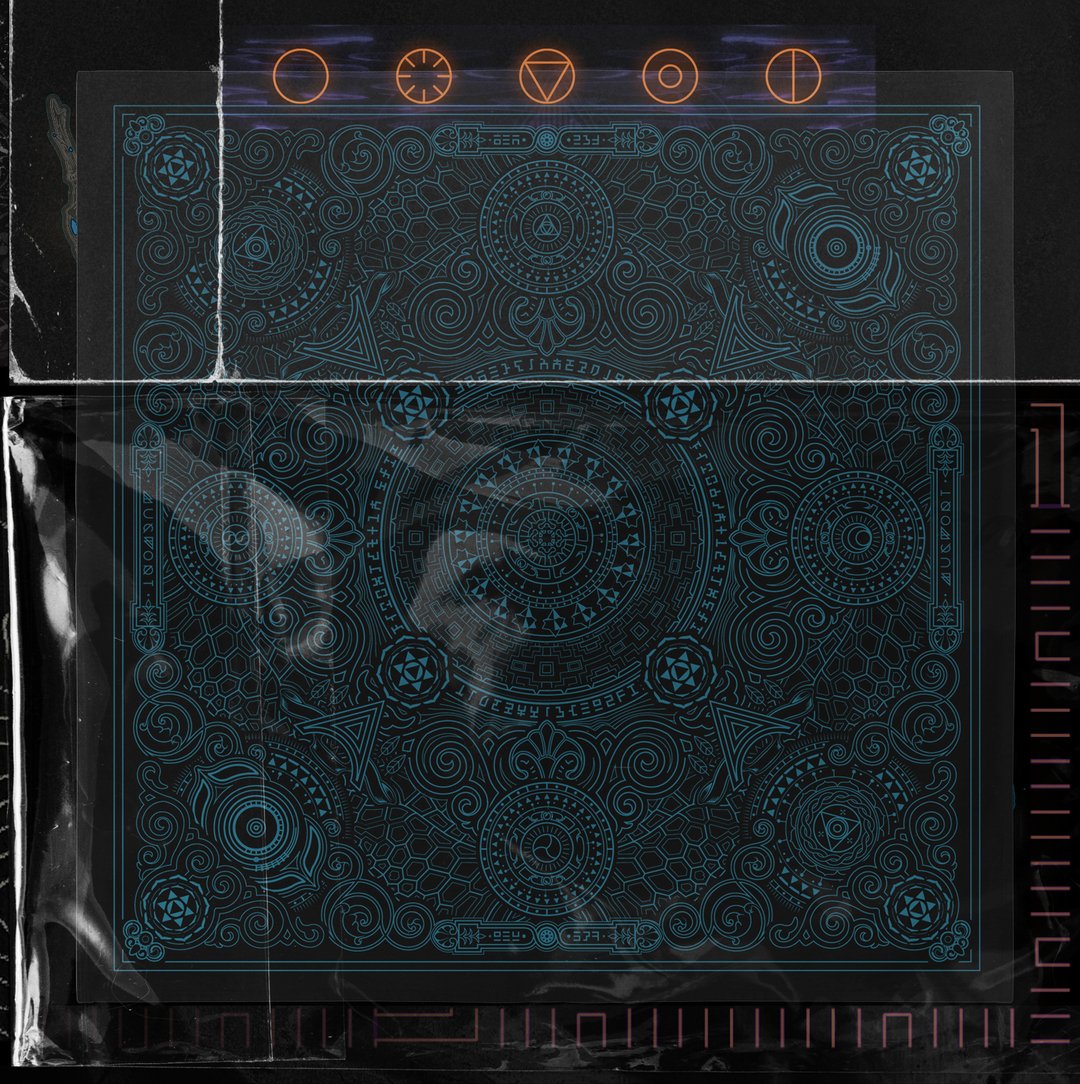 mugwortdesigns's tweet photo. Black/Teal Arcana 
[Textural Submersion]
.
.
.
.
.

#mugwort #mugwortdesigns #translucency #textural #occultart #lo-fi #bandanadesign #wearableart #graphicdesignlife #bandana #screenprint #vectordesign  #sacredgeometry #hazy #organicpatterns https://t.co/fibnTqYWqw