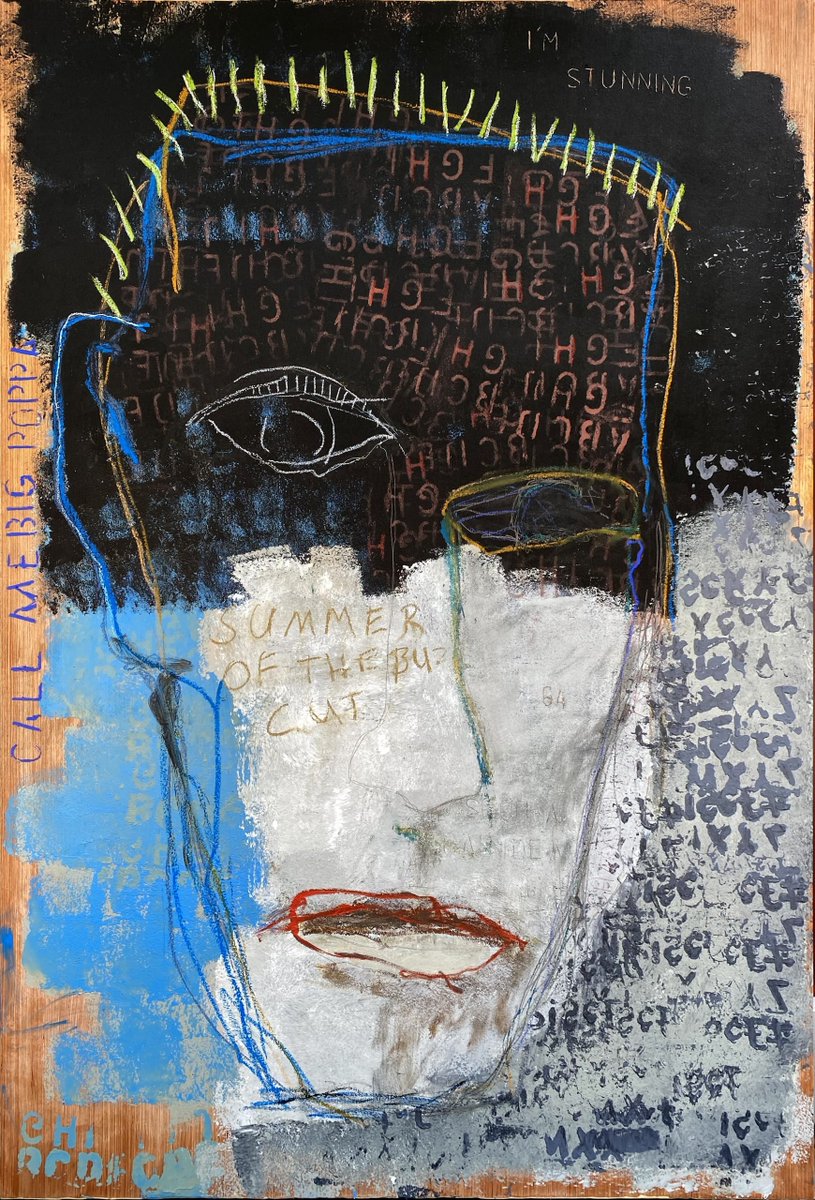 when people describe their work as "They make statements that stop people and start conversations." the work invariably looks like a rough draft or half assed....is that hunter biden?