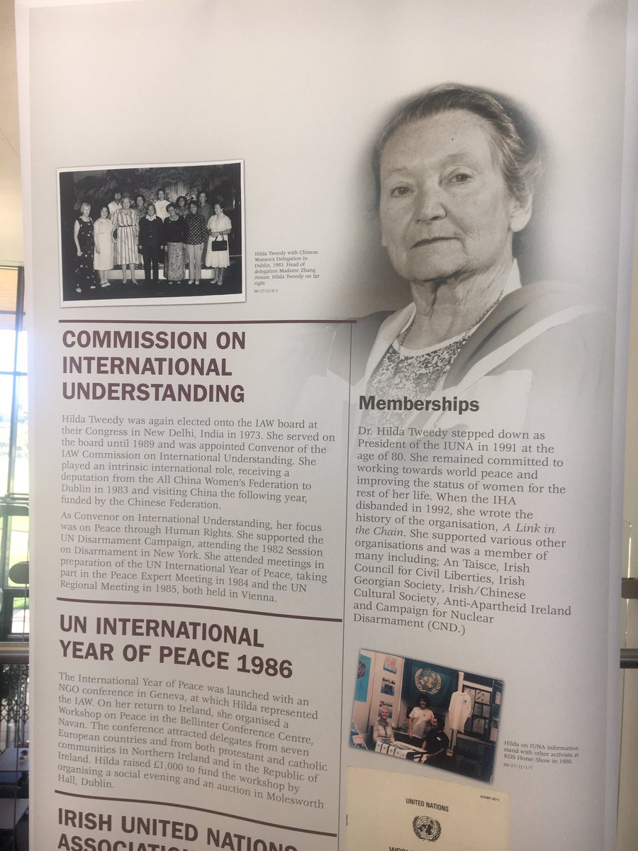 From the 1960s, the Irish Housewives' Association fought against the marriage bar (in Ireland at that time, married women were excluded from all permanent public sector except teaching and many private sector jobs). 8/11 #IrishWomenInHistory  #NollaigNamBan  #NollaigShone