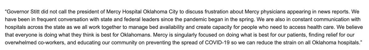 After I was told Mercy was disputing the call when contacted by a news station I asked Mercy to send me their new statement. Which is this: (BTW, Mercy was very responsive)
