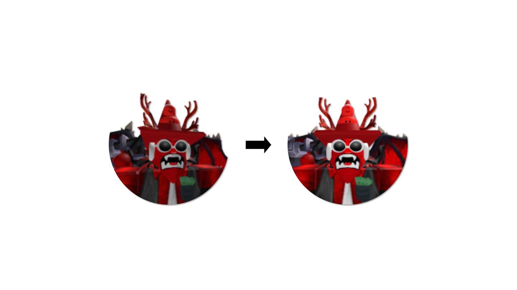 Bloxy News On Twitter Small Change But Headshots On Roblox Have Been Updated With Better Lighting And A New Front Facing Camera Angle