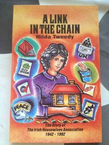 In '72, she became a founder member & first Chair of the Council for the Status of Women. She was the Irish delegate to the United Nations World Conference on Women in 1975. In 1992 she published A Link in the Chain: The Story of the Irish Housewives' Association '42–'92. 10/11
