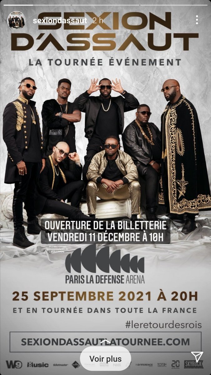 JLesOne's tweet image. La sexion d'assaut de retour sur scène dans un peu moins d'un an.
On les avaient pas entendu ensemble depuis 2016 avec "Reste Branché". #leretourdesrois #SexionDAssaut