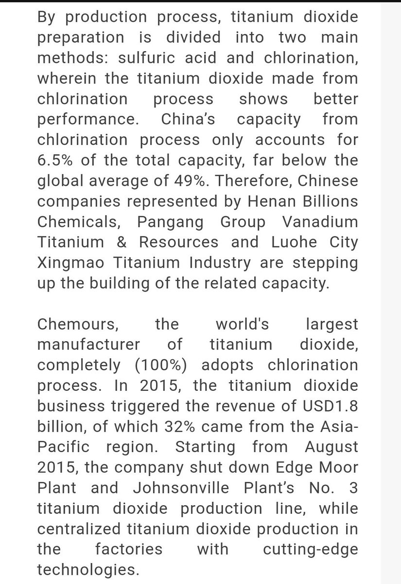 5. This news on Georgia's Chinese website was alarming. Hang with me, its very important to understand why. #1 China is one of major producing countries of titanium dioxide worldwide, but....