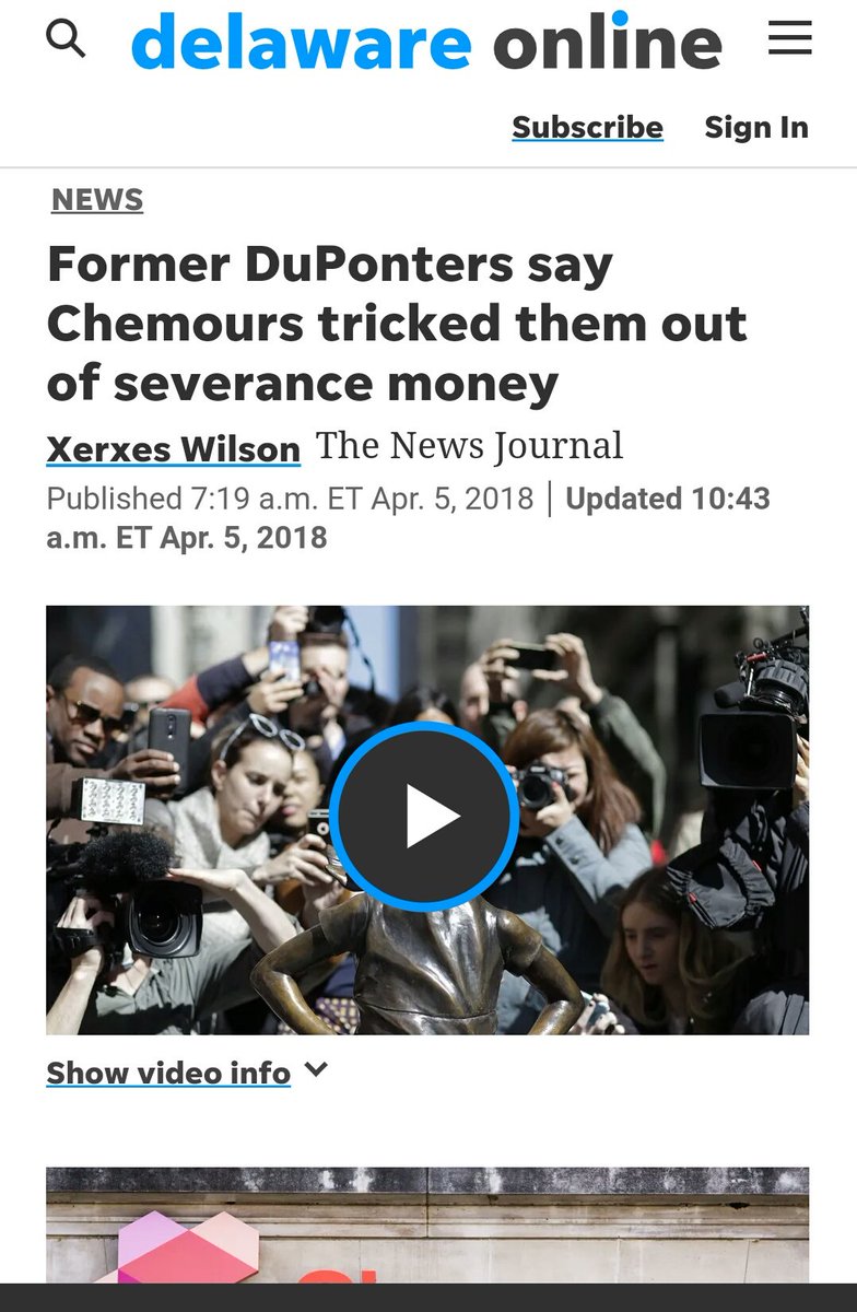 15. And not just because of the PFAS issue.