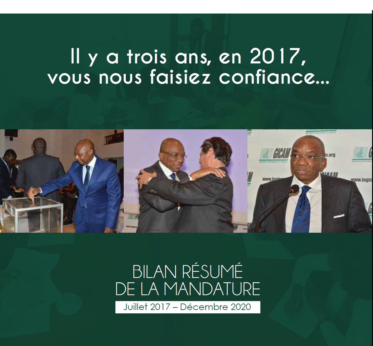 Notre bilan de mandature est disponible en vidéo.
Retrouvez nos actions ici ow.ly/RqCu50CIfer
Toutes nos vidéos sont disponibles sur notre blog de campagne ow.ly/PYg050CIfes
#GICAMenAction Acte 2
#CelestinTawamba