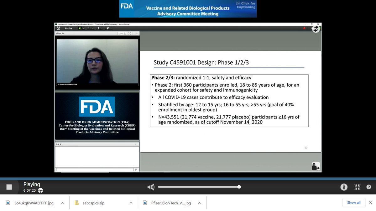 2/ FDA Vaccine Review - Pfizer / BioNTech: Study design and antibodies tested: @OncoAlert  @gary_lyman