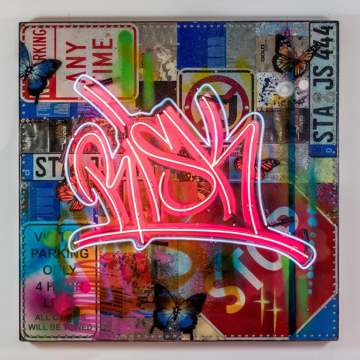 "Multi-talented fine artist, sculptor, and graffiti pioneer Kelly “RISK” Graval has been synonymous with the Los Angeles art community for over 30 years. Risk has solidified his place in the history books as a world-renowned graffiti legend and contemporary artist."
