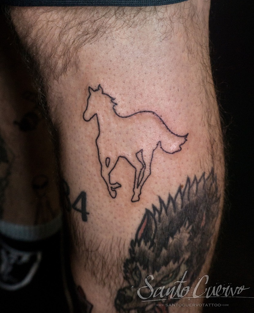 Hikarus deftones white pony tattoo  YouTube