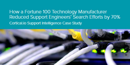 cortical_io's tweet photo. #CaseStudy >> How was #Cortical_io' Support Intelligence Engine deployed at a Fortune 100 company?
https://t.co/SwCWJnJZgj

#SupportIntelligence #AI #NLU #NLProc #ArtificialIntelligence #Automation #RPA https://t.co/iDcF4tlNTW