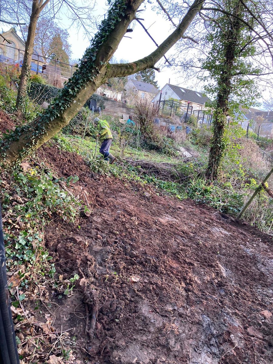 TheDrainPeople's tweet photo. Deep, emergency excavation repair works on a collapsed drain. 3m deep in a wooded embankment. The team did a great job on what was tough one logistically, due to very challenging access issues!

#Drains #Drainage #Excavation #Repairs #Emergency #CCTVSurveys #Investigations https://t.co/c5HgVb5MQw