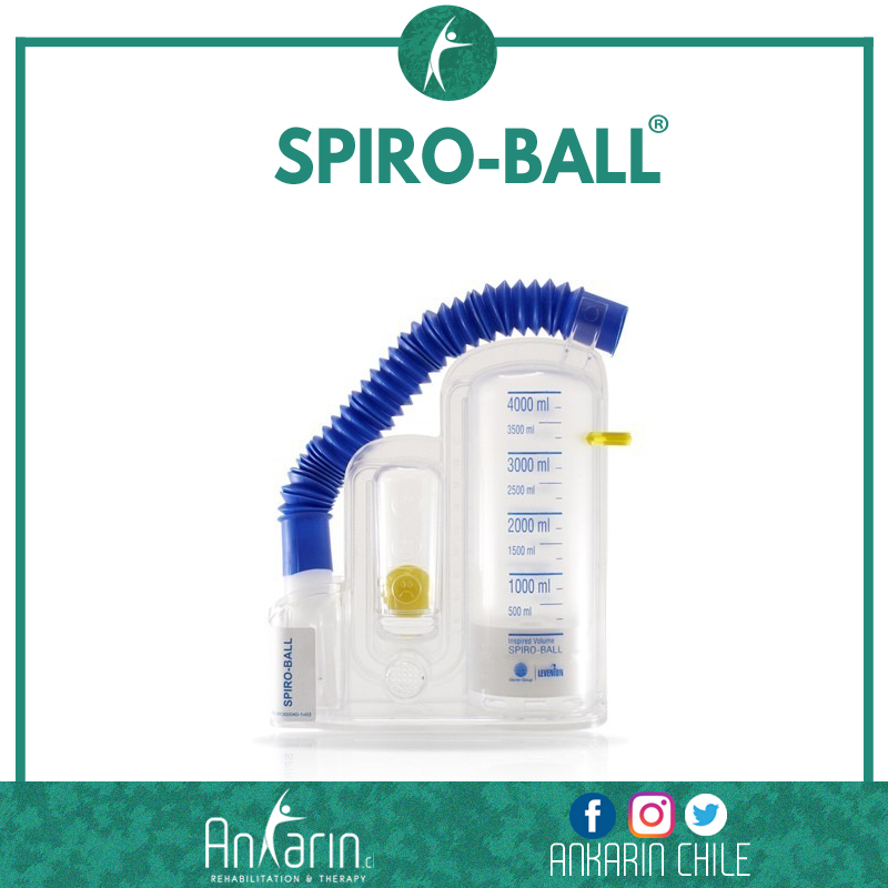Ankarin_Chile's tweet image. SPIRO-BALL es un ejercitador volumétrico liviano, personal y fácil de usar, que motiva al paciente a sostener la inhalación hasta alcanzar el volumen de aire inspirado deseado.

Lo puedes encontrar en ankarin.cl y recibirlo en puerta de tu hogar 🚛🏠